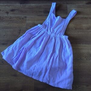Shabby Chic purple lightweight overall dress in size 7